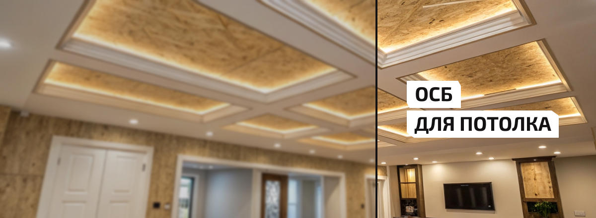 ОСБ для потолка
