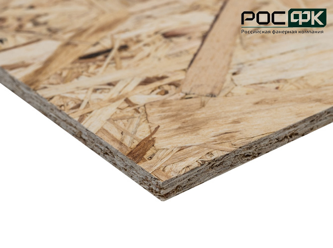 Плита ОСП-3 влагостойкая  9мм Kronospan E0,5 2500х1250мм (78)