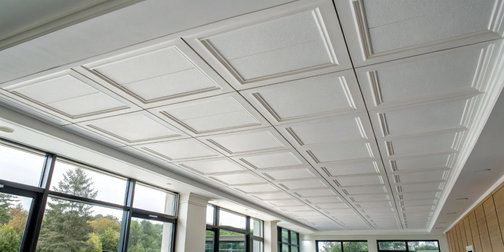 МДФ панели для отделки потолка